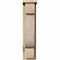 Ekena Millwork Alpine Rough Sawn Corbel w/Backplate, Douglas Fir, 6"W x 10"D x 26"H COR06X10X26ALP01RDF - alternate 2